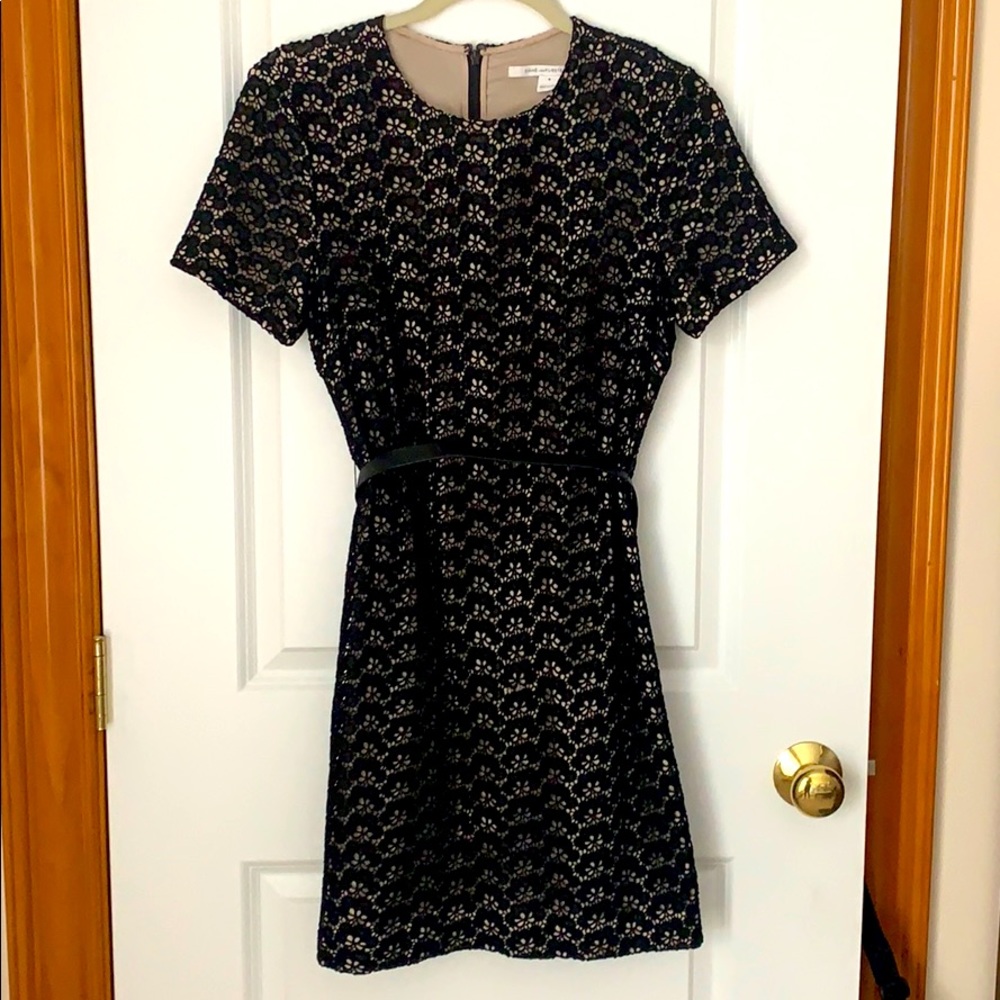 DVF belted dress